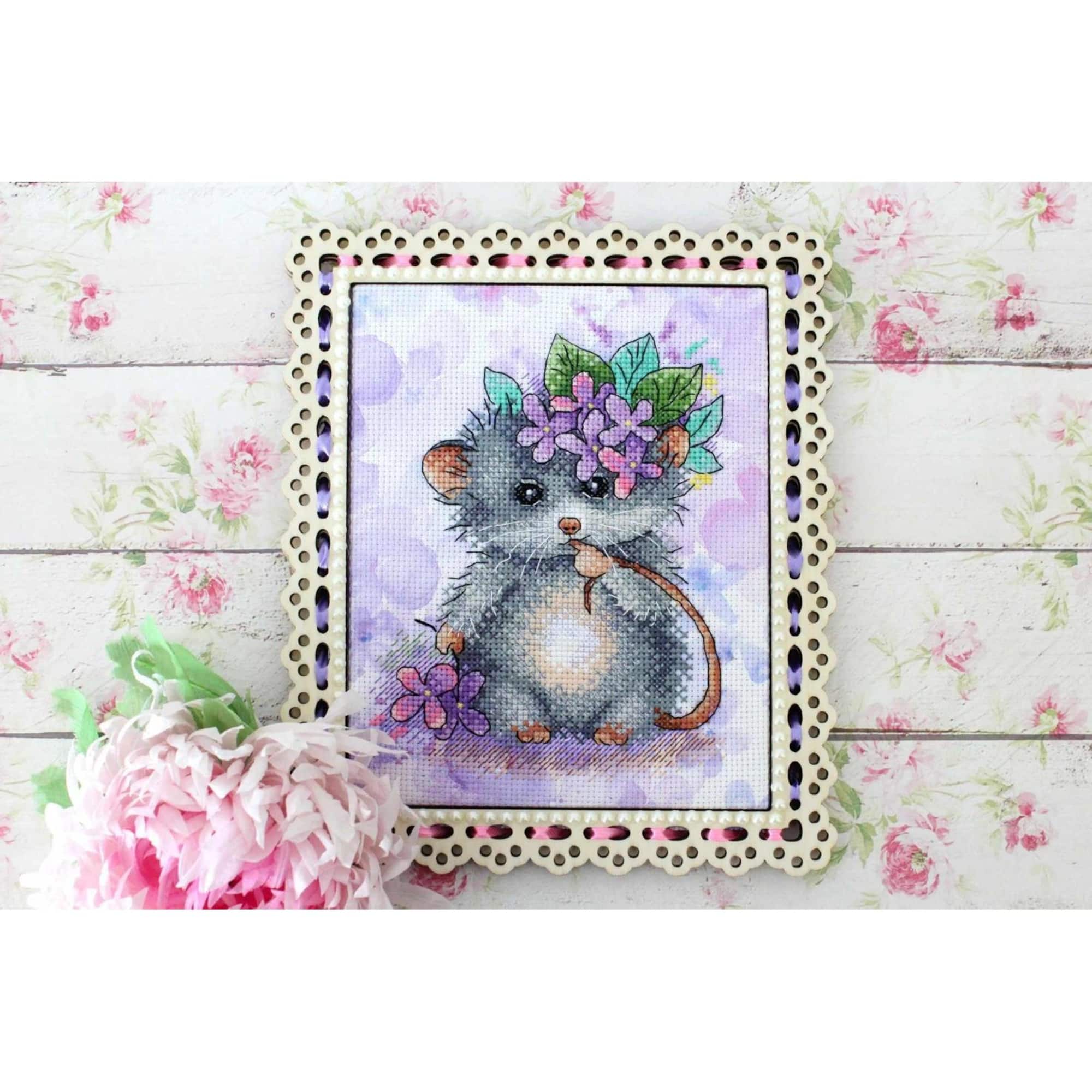 MP Studia Mouse Cross Stitch Kit